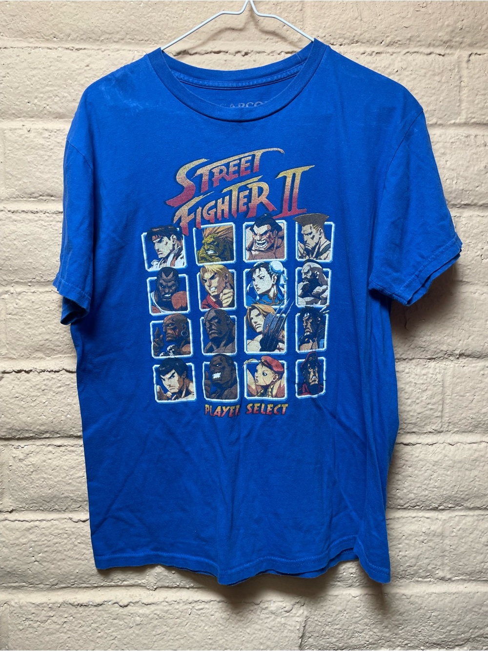 Street Fighter II Graphic Tee - Blue